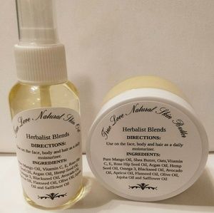 Natural Mango Body Oil & Natural Whipped Mango